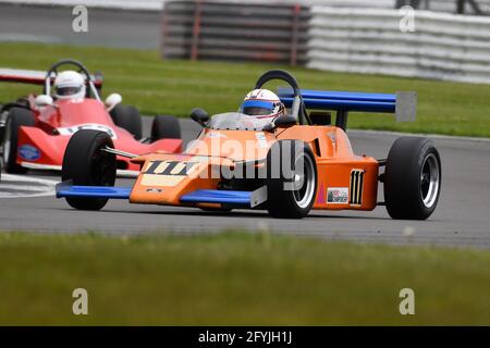 Jeff Williams, Van Diemen RF82, Classic Formula 3 Championship, Historic Sports Car Club, HSCC, International Trophy Meeting, Silverstone Grand Prix Stockfoto
