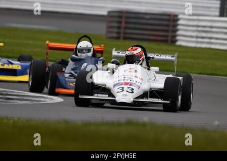 Fraser Gray, Ralt RT3, Classic Formula 3 Championship, Historic Sports Car Club, HSCC, International Trophy Meeting, Silverstone Grand Prix Circuit, Stockfoto