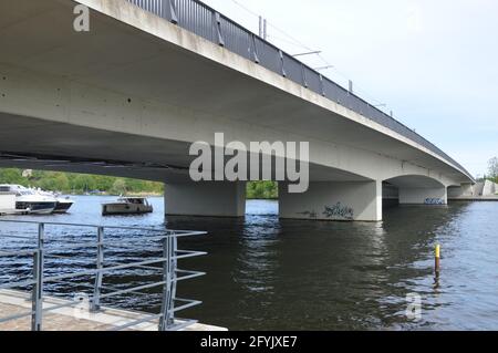 Humboldt-Brücke in Potsdam, Deutschland - 24. Mai 2021. Stockfoto