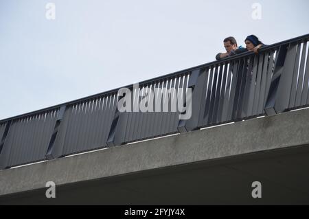 Humboldt-Brücke in Potsdam, Deutschland - 24. Mai 2021. Stockfoto
