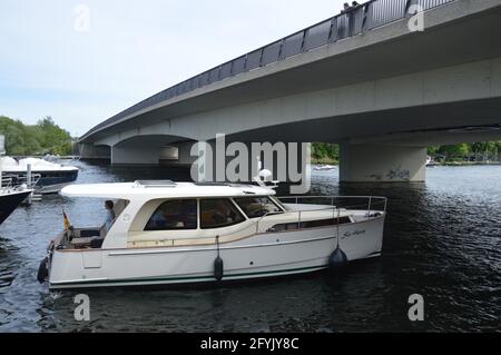 Humboldt-Brücke in Potsdam, Deutschland - 24. Mai 2021. Stockfoto
