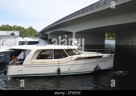 Humboldt-Brücke in Potsdam, Deutschland - 24. Mai 2021. Stockfoto
