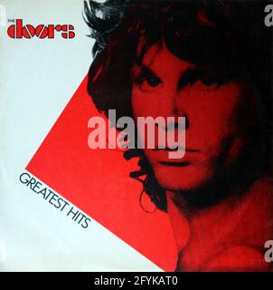 Die Türen: 1980. LP Frontcover: Greatest Hits Stockfoto