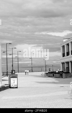 Am Dome in Whitley Bay, England im Infrarotlicht Stockfoto