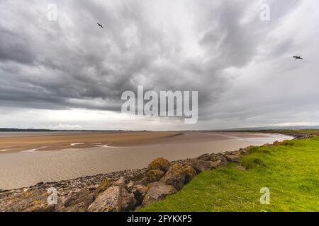 River Severn. Lydney Dock, Forest of Dean. VEREINIGTES KÖNIGREICH Stockfoto