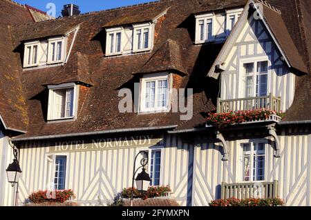 FRANKREICH. CALVADOS (14) BLONVILLE-SUR-MER Stockfoto