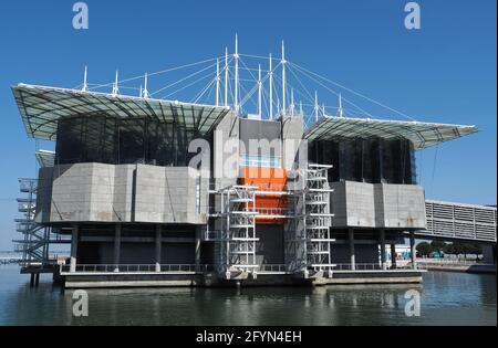 Oceaneum Aquarium in Lissabon im expo Park der Nationen Stockfoto