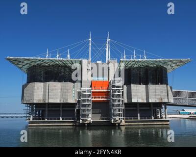 Oceaneum Aquarium in Lissabon im expo Park der Nationen Stockfoto