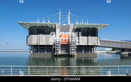 Oceaneum Aquarium in Lissabon im expo Park der Nationen Stockfoto