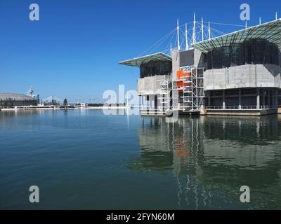 Oceaneum Aquarium in Lissabon im expo Park der Nationen Stockfoto