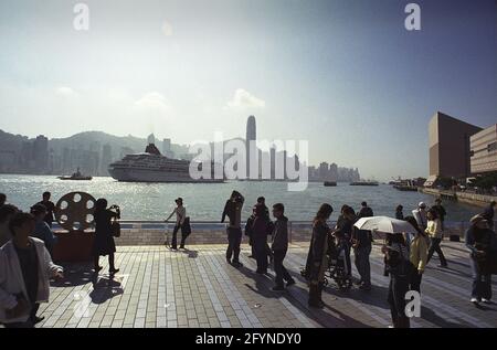 Hong Kong Harbour Stockfoto