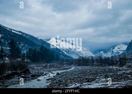 Verschiedene Ansichten von Manali, Himachal Pradesh Stockfoto