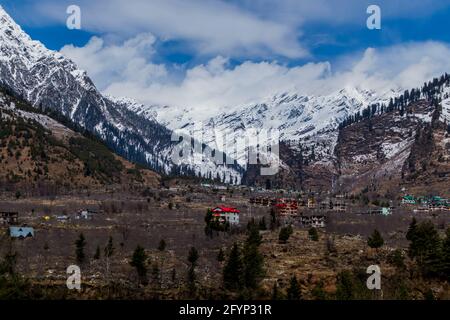 Verschiedene Ansichten von Manali, Himachal Pradesh Stockfoto