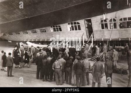 Das Graf Zeppelin Luftschiff Stockfoto