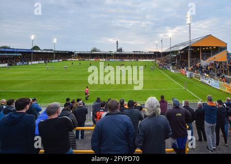 Castleford, England - 28. Mai 2021 - Gesamtansicht während der Rugby League Betfred Super League Runde 8 Castleford Tigers vs Leeds Rhinos im Mend-A-Hose Stadium, Castleford, Großbritannien Dean Williams/Alamy Live News Stockfoto