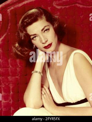 LAUREN BACALL (1924-2014) amerikanische Filmschauspielerin um 1946 Stockfoto