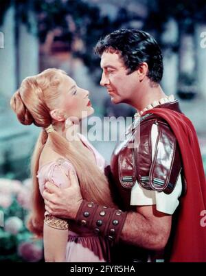 QUO VADIS 1951 MGM Film mit Robert Taylor und Deborah Kerr Stockfoto