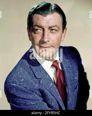 ROBERT TAYLOR (1911-1969) amerikanischer Filmschauspieler um 1960 Stockfoto