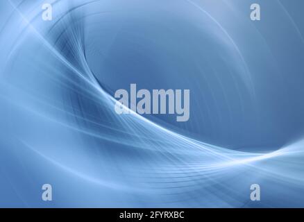 Abstrakt blauer Hintergrund Computer generiert Stockfoto