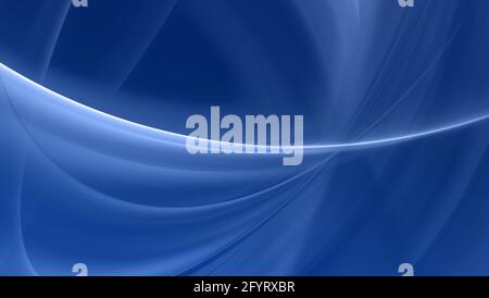 Abstrakt blauer Hintergrund Computer generiert Stockfoto