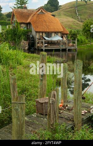 The Mill House, Hobbiton, Matamata, Neuseeland Stockfoto