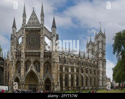 Westminster Abbey, Westminster, London, England Stockfoto