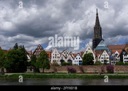 Blick auf Ulm Stockfoto