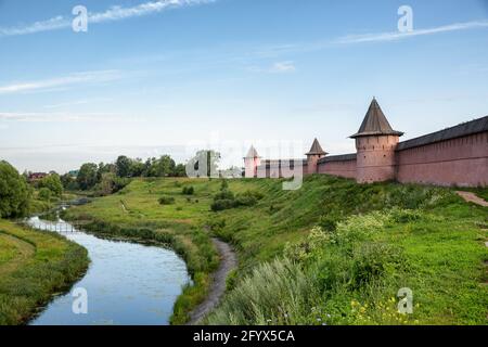 Kloster Spaso-Evfimief, Susdal, Russland Stockfoto