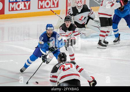 Arena Riga, Riga, Lettland, 30. Mai 2021, Bunting (Kanada) während der Weltmeisterschaft 2021 - Italien gegen Kanada, Eishockey - Foto Andrea Re / LM Stockfoto