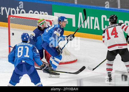 Arena Riga, Riga, Lettland, 30. Mai 2021, Fazio (Italien) während der Weltmeisterschaft 2021 - Italien gegen Kanada, Eishockey - Foto Andrea Re / LM Stockfoto