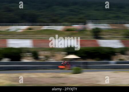 Estoril, Portugal. Mai 2021. British Scott Redding von Aruba.IT Racing - Ducati tritt am 30. Mai 2021 beim Rennen 2 der FIM Superbike World Championship Estoril Round auf dem Circuito Estoril in Cascais, Portugal, an. Quelle: Pedro Fiuza/ZUMA Wire/Alamy Live News Stockfoto