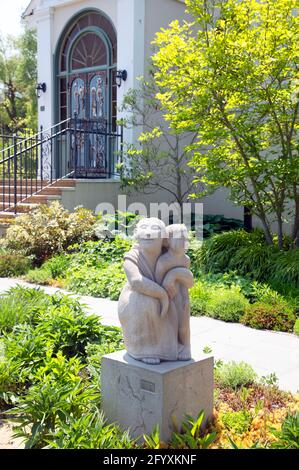 Ehemalige Kirche, jetzt Wellfleet Community Center - Wellfleet, Massachusetts, USA (Cape Cod) Stockfoto