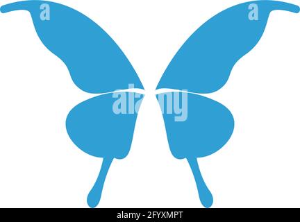 Schmetterling Symbol Logo Design Konzept Vorlage Illustration Vektor Stock Vektor