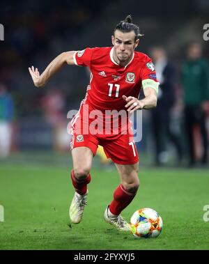 Aktenfoto vom 06-09-2019 von Gareth Bale aus Wales. Ausgabedatum: Sonntag, 30. Mai 2021. Stockfoto