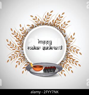 Makar Sankranti Stock Vektor