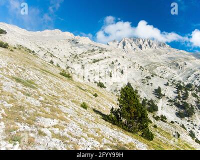 mytikas Peak, griechenland, Mount olympus Nationalpark, griechenland Stockfoto