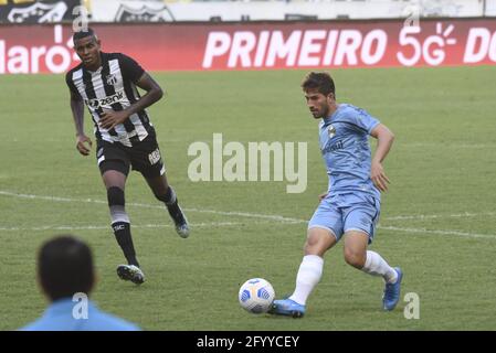 Fortaleza, Brasilien. Mai 2021. Action während des Fußballspiels der brasilianischen Liga (Campeonato Brasileiro Serie A) zwischen Ceara und Gremio in der Castelao Arena in Fortaleza, Brasilien. Kredit: SPP Sport Pressefoto. /Alamy Live News Stockfoto