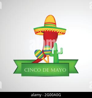 Cinco De Mayo Stock Vektor