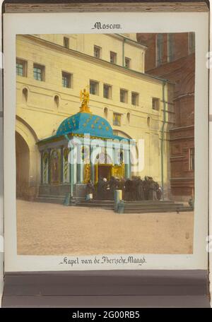 Auferstehungstor mit der Iveronkapelle in Moskau; Moskau, Kapelle der iberischen Jungfrau ... Stockfoto