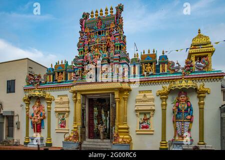 Sri Maha Mariamman Temple, Georgetown, Penang, Malaysia Stockfoto