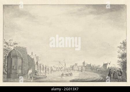 Ouderkerk aan de Amstel. Stockfoto
