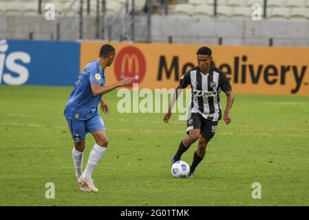 Fortaleza, Brasilien. 30. Mai 2021. Aktion während des Fußballspiels der brasilianischen Liga (Campeonato Brasileiro Serie A) zwischen Ceara und Gremio in der Castelao Arena in Fortaleza, Brasilien. Kredit: SPP Sport Pressefoto. /Alamy Live News Stockfoto