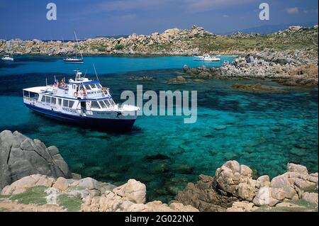 FRANKREICH. CORSE DU SUD (2A) LAVEZZI-INSELN Stockfoto