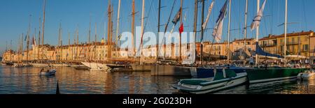 FRANKREICH, PACA, VAR, 83, LES VOILES DE SAINT-TROPEZ Stockfoto