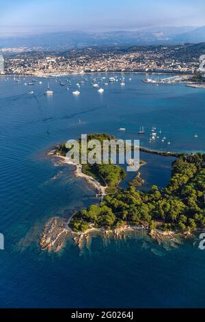 FRANKREICH, ALPES-MARITIMES (06) CANNES, LERINS ISLAND, SAINTE-MARGUERITE ISLAND Stockfoto