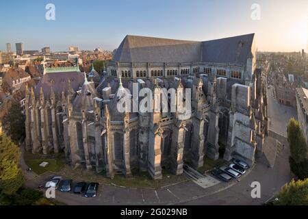 FRANKREICH. NORD (59) LILLE - KATHEDRALE NOTRE DAME DE LA TREILLE. Stockfoto