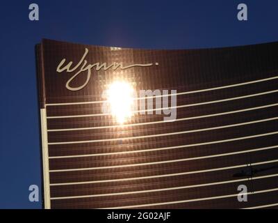 Das Wynn Hotel Las Vegas USA Stockfoto