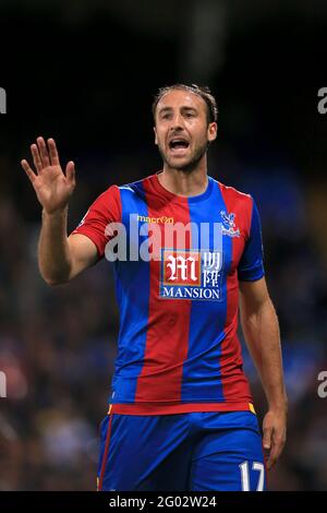 Aktenfoto vom 25-08-2015 von Glenn Murray vom Crystal Palace. Ausgabedatum: Montag, 31. Mai 2021. Stockfoto
