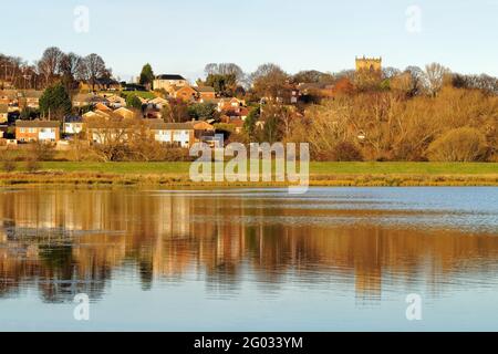 Großbritannien, South Yorkshire, Barnsley, Darfield und Wombwell ings Nature Reserve Stockfoto