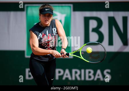 Elina Svitolina aus der Ukraine beim Training vor dem Roland-Garros 2021, Grand Slam Tennisturnier, Qualifying, am 28. Mai 2021 im Roland-Garros-Stadion in Paris, Frankreich - Foto Rob Prange / Spanien DPPI / DPPI / LiveMedia Stockfoto